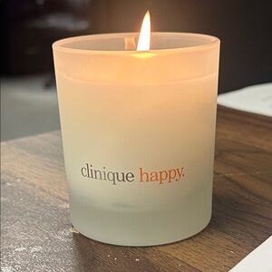 Clinique Happy limited edition candle